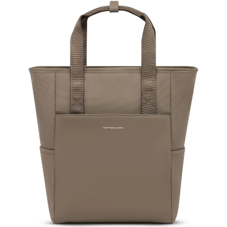 Kapten & Son Lindby Rucksack 41 cm mit Laptopfach, grau, 100% PET, 35 cm x 14 cm