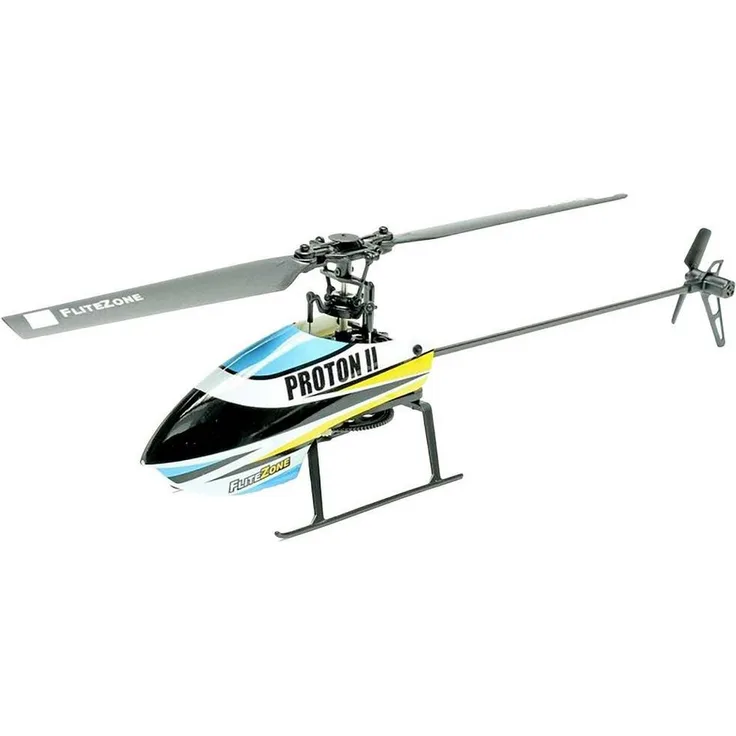 Pichler Modellbau Proton II RC-Helikopter Helicopter RTF mit Kunstflugfiguren auf Knopfdruck, blau