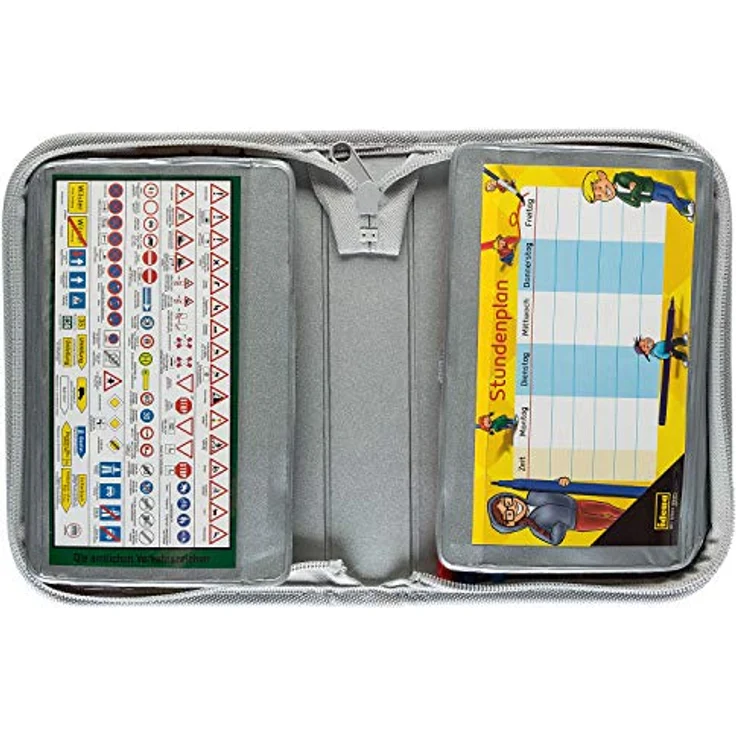 Idena Schüleretui 50TLG. keep cool, Federmäppchen, 20cm x 14cm x 4cm – Bild 4