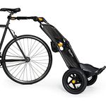 Burley Travoy, Fahrradanhänger für Lasten bis 27 kg, schwarz, kompakte Bauweise