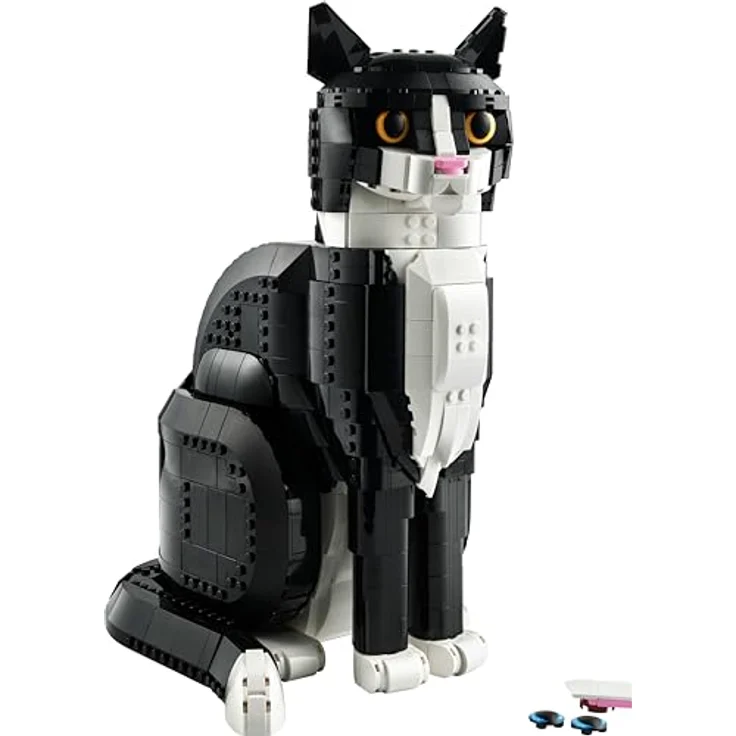 LEGO Smoking-Katze, Klemmbausteine Set, 32 cm – Bild 2