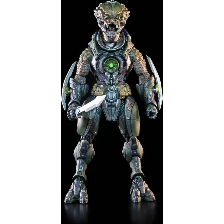 Four Horsemen Toy Design Cosmic Legions T.U.5.C.C Experiment CC-24, detailreiche Actionfigur mit Zubehör, 80 mm Höhe