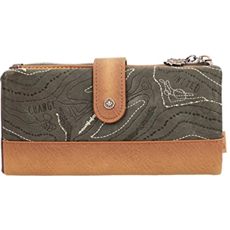 Anekke Canada Geldbörse, mehrfarbig, 20 cm x 11 cm x 3.5 cm, 100% Polyurethan – Bild 6