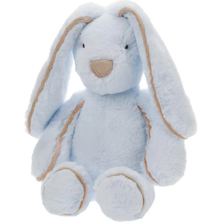 Beppe Plüschhase Jolie, blau, 40 cm, hochwertiger Plüsch, für Kinder ab 12 Jahren, Sammlerstück