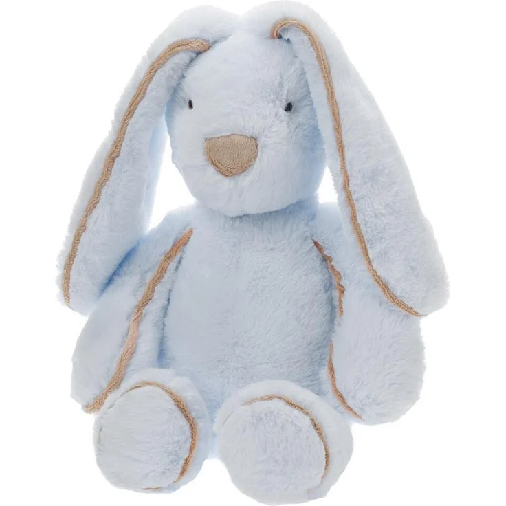 Beppe Plüschhase Jolie, blau, 40 cm, hochwertiger Plüsch, für Kinder ab 12 Jahren, Sammlerstück