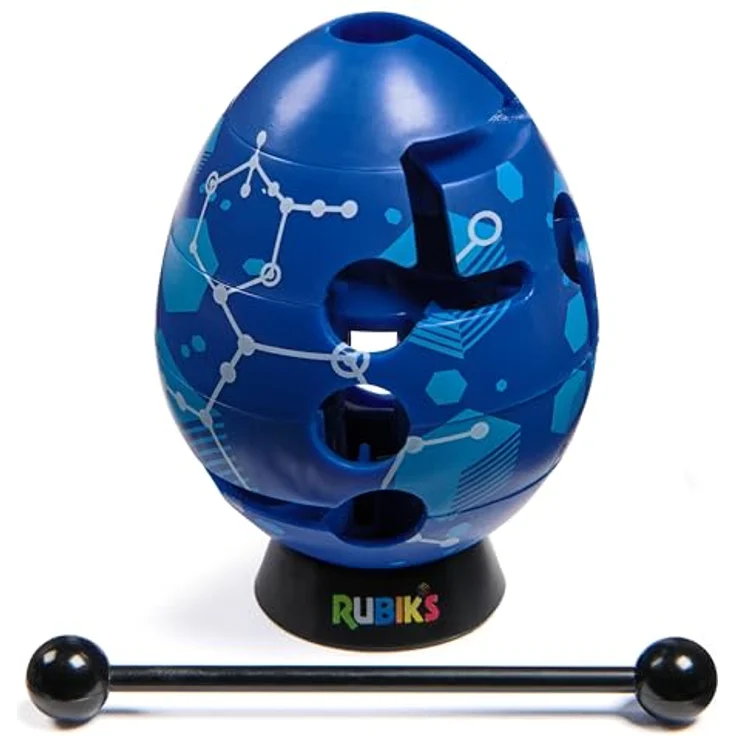 AMIGO Spiel + Freizeit GmbH RBK Rubiks Smart Egg 12, Geduldsspiel im Labyrinth für Einsteiger, inkl. Ständer, sortierte Farben – Bild 8