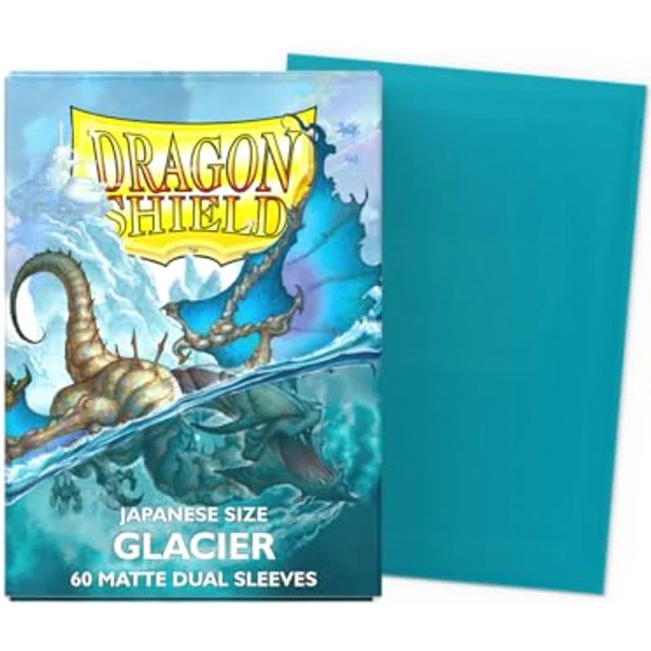 Dragon Shield Matte Dual Sleeves - Glacier (60 Sleeves) – Bild 3