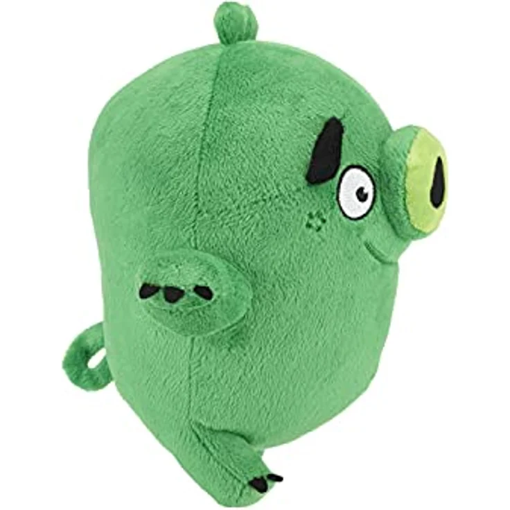Angry Birds Plüsch Kuscheltier - Grünes Schwein, 25 cm, weich und kinderfreundlich – Bild 3