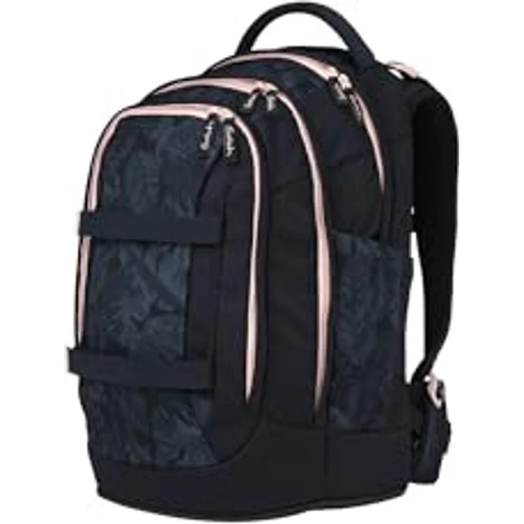 Satch Pack, ergonomischer Schulrucksack mit 30L Stauraum, Midnight Jungle - Blau – Bild 2