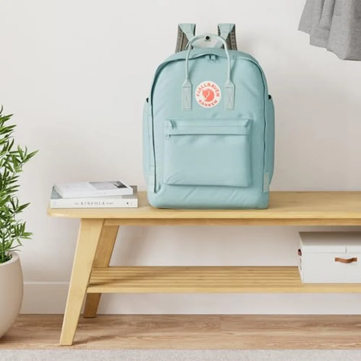 Fjällräven Kånken Laptop 17", Rucksack 42 cm, 20 Liter, gepolstertes Laptopfach, frost green – Bild 2