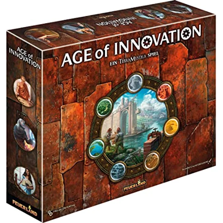 Feuerland Spiele 31024 Age of Innovation - Ein Terra Mystica Spiel, 1 Stück, Ab 14 Jahren, 1-5 Spieler, Deutsch – Bild 1
