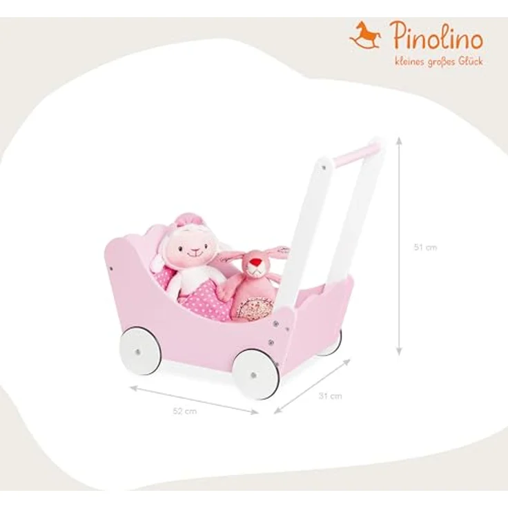 Puppenwagen 'Jasmin', komplett, 4-tlg. – Bild 3