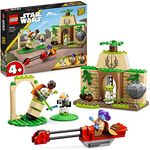 LEGO 75358 Star Wars Tenoo Jedi Temple, Set für Anfänger mit Minifiguren LYS Solay, Kai Brightstar, Meister Yoda, inklusive Speeder Bike und Lichtschwertern für Kinder, Jungen und Mädchen ab 4 Jahren