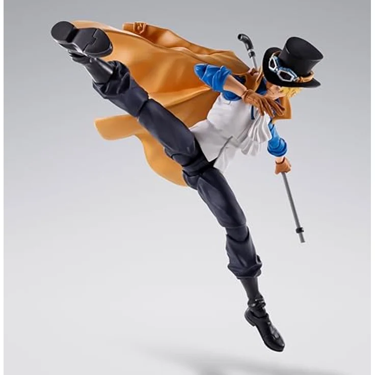 TAMASHII NATIONS One Piece S.H.Figuarts Actionfigur Sabo, 16 cm, inkl. Zubehör, detailreiche Ausführung – Bild 5
