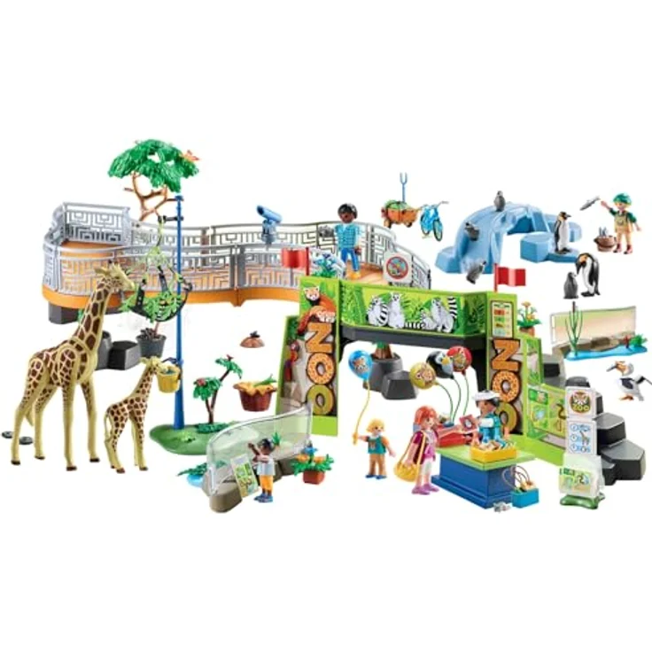 Playmobil® Konstruktions-Spielset Mein großer Erlebnis-Zoo (71600), My Life, 50 Jahre, (215 St), Made in Europe - Preisvergleich – Bild 6