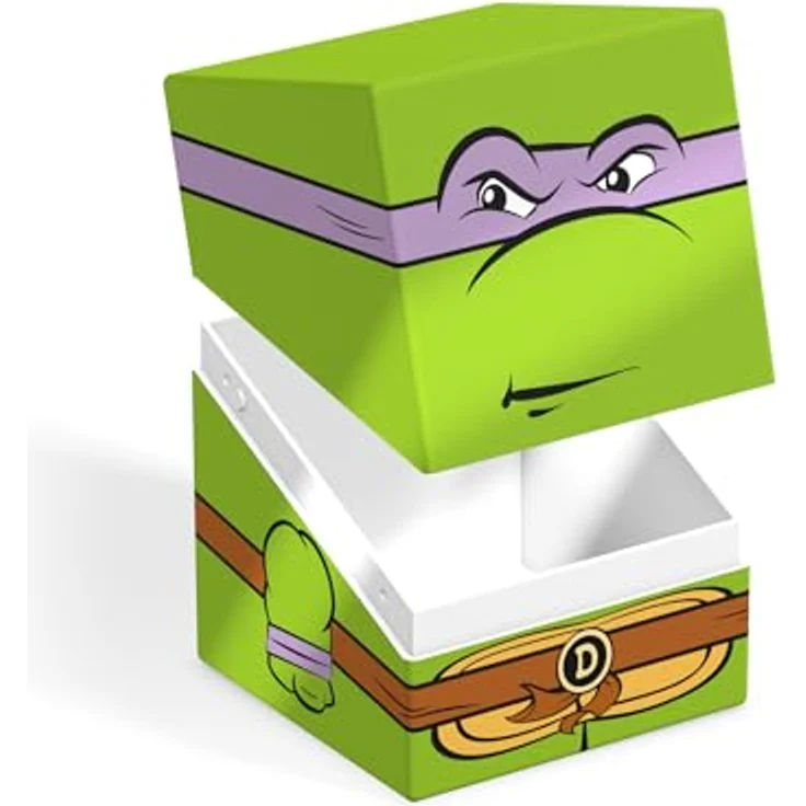 Ultimate Guard Squaroes - Squaroe Teenage Mutant Ninja Turtles™ 003 - Donatello, Sammelkartenbox für bis zu 100 double-sleeved Karten, 98,5 x 76 x 75 mm – Bild 4