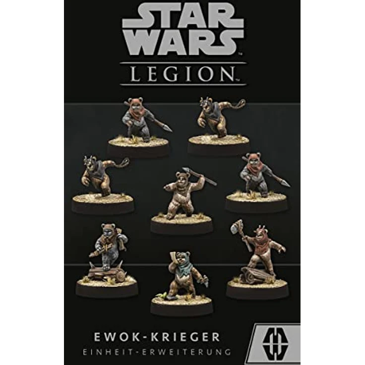 FFG Star Wars: Legion - Ewok-Krieger, Erweiterung mit 8 Miniaturen und neuen Karten für die Rebellenallianz, für 2 Spieler ab 14 Jahren (DE-Ausgabe) – Bild 2