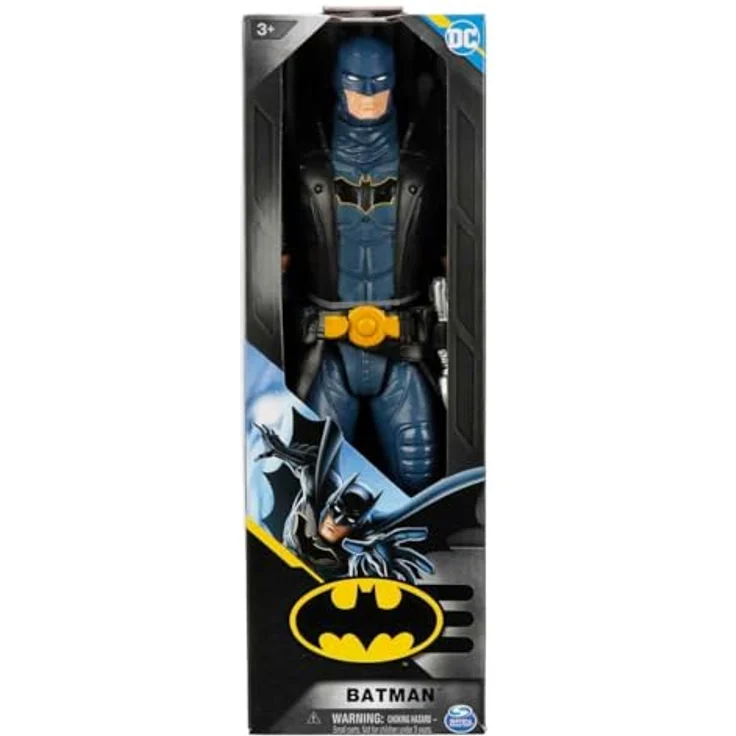 DC Batman S7-Actionfigur, 30 cm groß, 11 bewegliche Punkte, original Comic-Design, Spielzeug für Kinder ab 4 Jahren – Bild 5