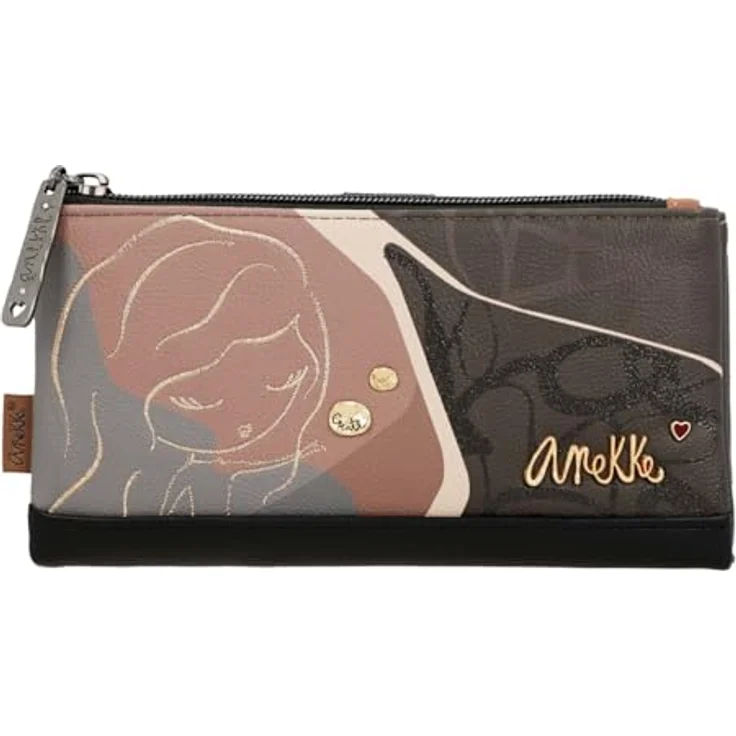 Anekke Heartbeat Geldbörse, RFID Schutz, 21 cm, mehrfarbig aus 100% Polyurethan – Bild 1