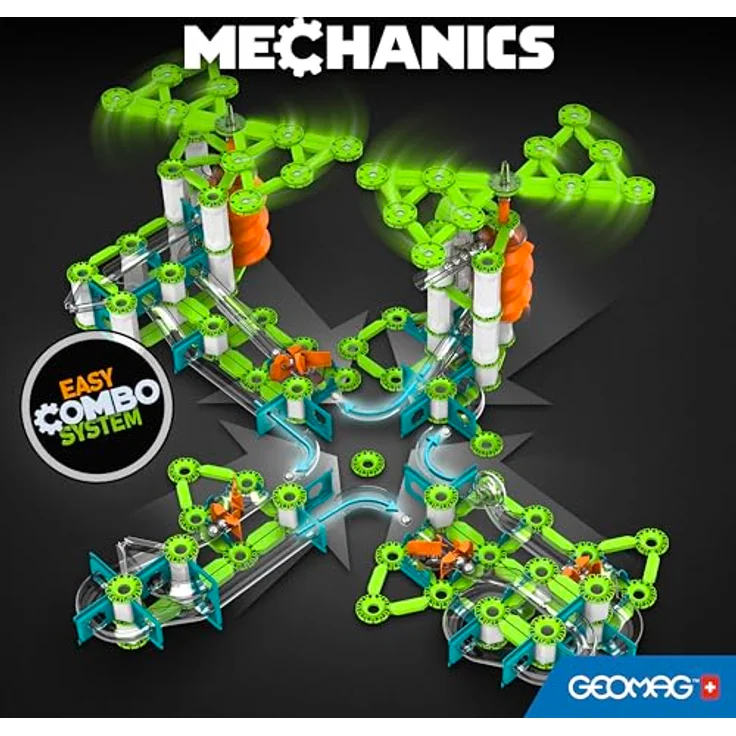 Geomag Mechanics Gravity RE Loops & Turns Neodym-Magnet-Spielzeug 8 Jahr(e) Mehrfarbig Violett Silber - Preisvergleich – Bild 8