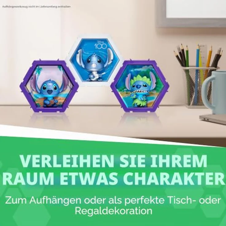WOW! PODS PODS 4D Disney Classic Stitch, sammelbarer Bobble-Head Charakter mit 4D-Effekt, Wand- und Regalanzeige, Serie 1 Nr. 445 – Bild 4