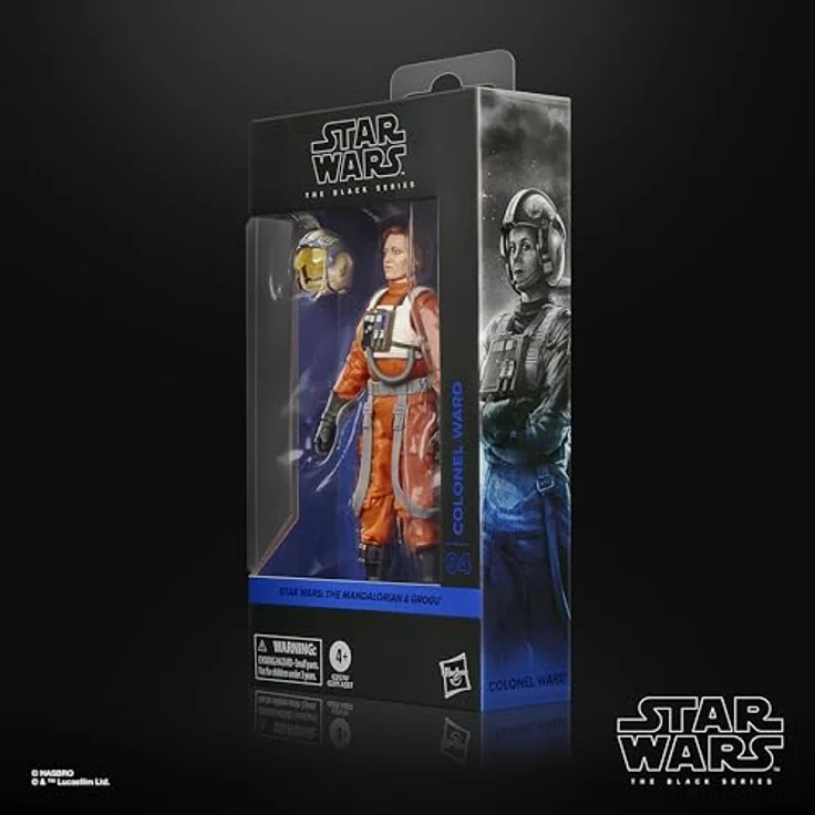 Hasbro Star Wars The Mandalorian & Grogu Colonel Ward Figur, 15 cm Sammelfigur – Bild 9