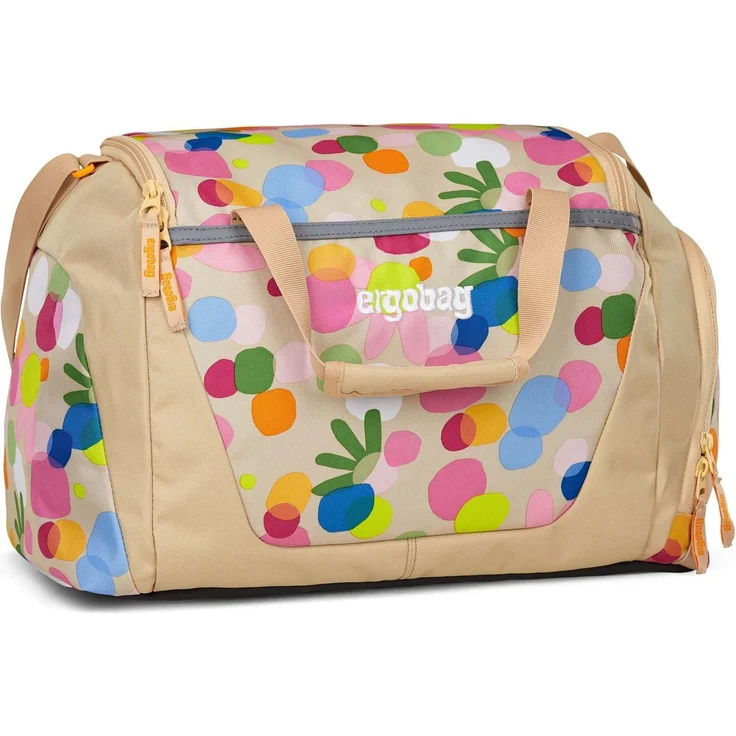 ergobag Sporttasche Sportbag Flower PowBär, reflektierend, für DIN A4 geeignet – Bild 1