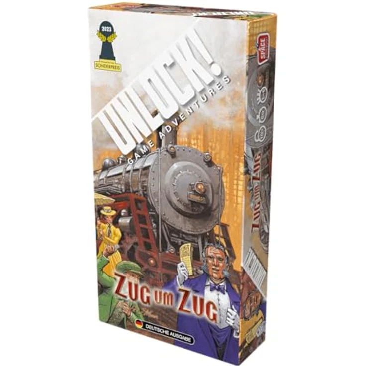 Space Cowboys, Unlock! – Game Adventures: Zug um Zug, Familienspiel, Rätselspiel, 1-6 Spieler, Ab 10+ Jahren, 60 Minuten, Deutsch – Bild 3