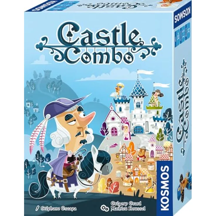 KOSMOS Castle Combo, taktisches Kartenspiel für Spieler ab 10 Jahren
