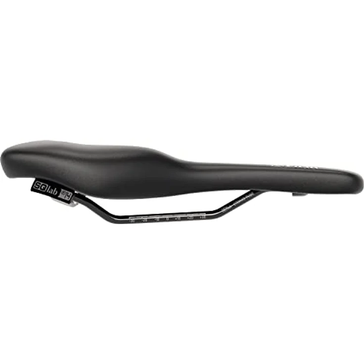 SQlab Unisex – Erwachsene 610 M-D Active Trekking MTB Tour & Travel Fahrradsattel, Schwarz, 16 cm – Bild 3