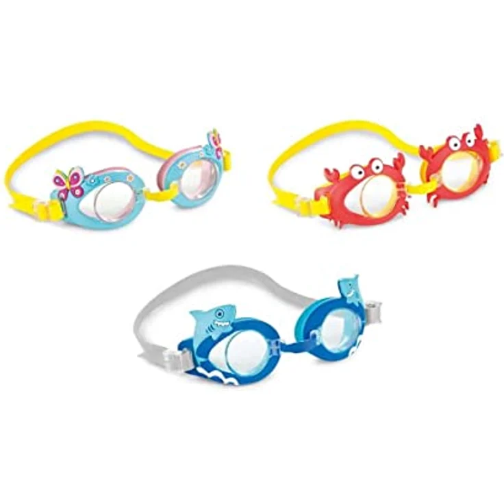 CB RIDERS Unisex Jugend 55610 Schwimmbrille für Kinder, Motiv Fun Goggles (3/8 Jahre), 3 Mod. SDOS, bunt, Normal – Bild 2