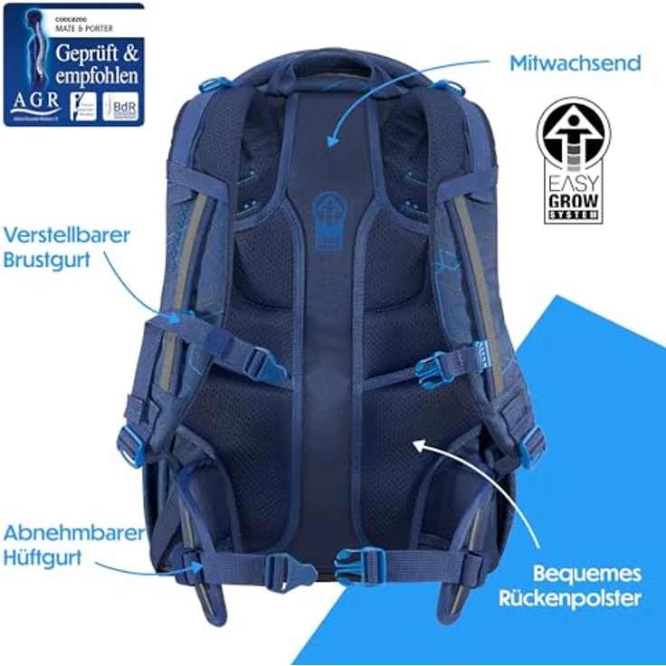 Coocazoo Joker Blue Motion – Bild 5