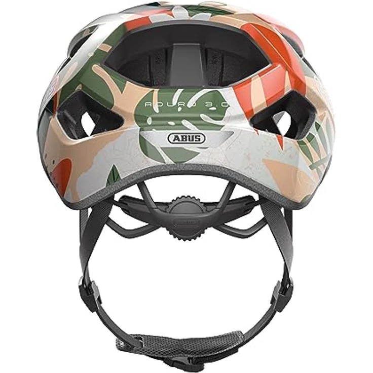 ABUS Fahrradhelm Aduro 3.0 – City-Helm für Damen und Herren – Orange, Größe L, In-Mold-Verbindung, Zoom Evo Adult Justier-System, Belüftungssystem – Bild 3