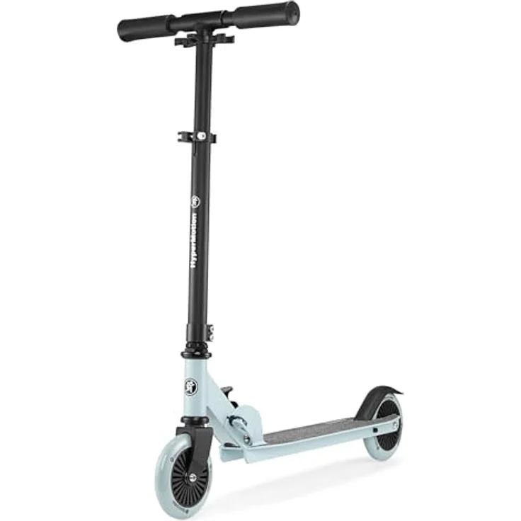 HyperMotion Zweirädriger Roller WILLY 3-8 Jahre - Höhenverstellbar, Leicht und Faltbar, Blau – Bild 6