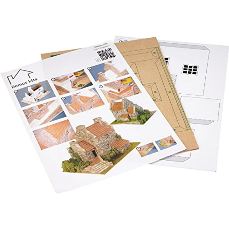 DOMUS Kits Domus kits40043 Maßstab 1: 50 "Country 3-Haus Modell (2250-piece) – Bild 3