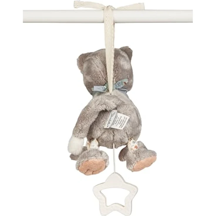 Sterntaler® Spieluhr Katze Lilly, S, austauschbares Spielwerk, Melodie: Brahms Wiegenlied, waschmaschinenfest, ideal für unterwegs – Bild 2
