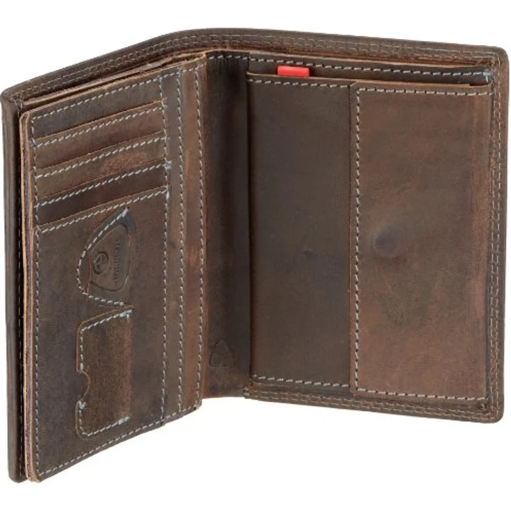 Strellson Baker Street Billfold V8 4010000224 Herren Geldbörsen 10x13x1 cm (B x H x T), Braun (dark brown 702) – Bild 3