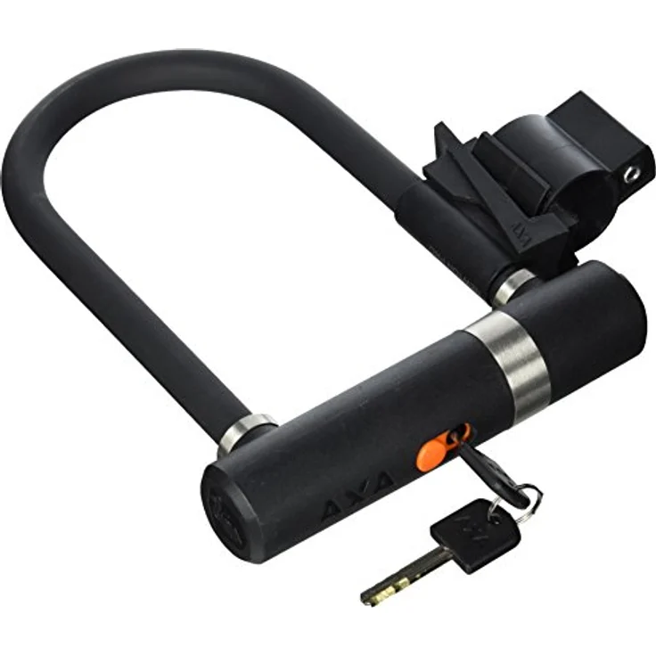 Axa Bügelschloss Newton Pro 190 Länge 190 mm Stärke 13 mm schwarz – Bild 5