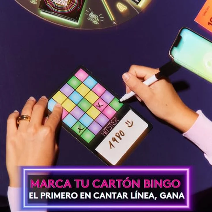 Jumbo Hitster Bingo, Musik Bingo Variante mit über 100 Jahren Hits für alle Generationen – Bild 7