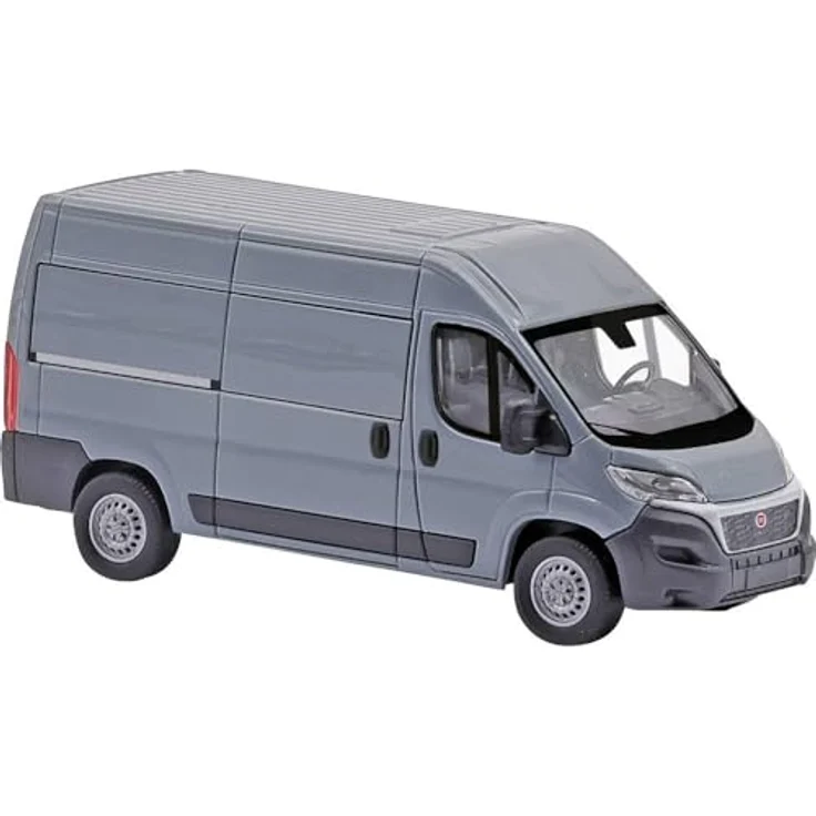 Busch 54602 H0 PKW Modell FIAT Ducato, grau, detailgetreues Modellfahrzeug aus hochwertigem Material – Bild 1