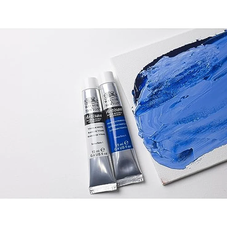Winsor & Newton Artisan wasservermischbare Ölfarbe, Ölfarbenset mit hoher Pigmentkonzentration, gute Deckkraft & Lichtechtheit - Studio Set – Bild 4