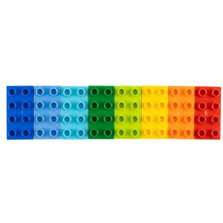 Stein-Experte Lego® DUPLO® 2x4 Kreativ-Set, 10 Bunte Bausteine für kleine Baumeister, fördert Kreativität und Motorik – Bild 4