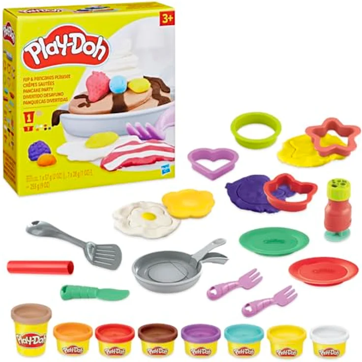 Hasbro Kreativset F12795L0 PD Pfannekuchen Party, Bastelset für Kinder ab 3 Jahren – Bild 1