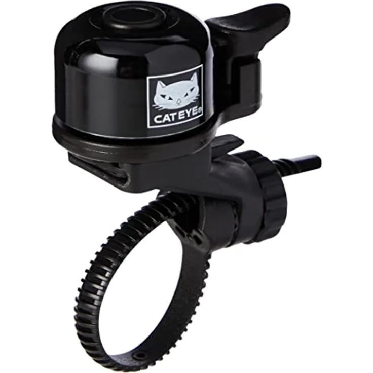 Cateye OH-1100 Fee Band Bell Fahrradklingel, schwarz, one Size