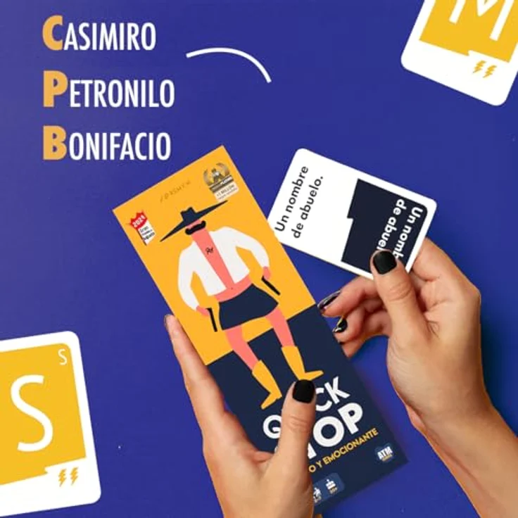 ATM Gaming GUATAFAC Quick Stop, Dynamisches Kartenspiel für 2-7 Spieler, Kreativität und Schnelligkeit, ab 10 Jahren, nachhaltig produziert – Bild 4