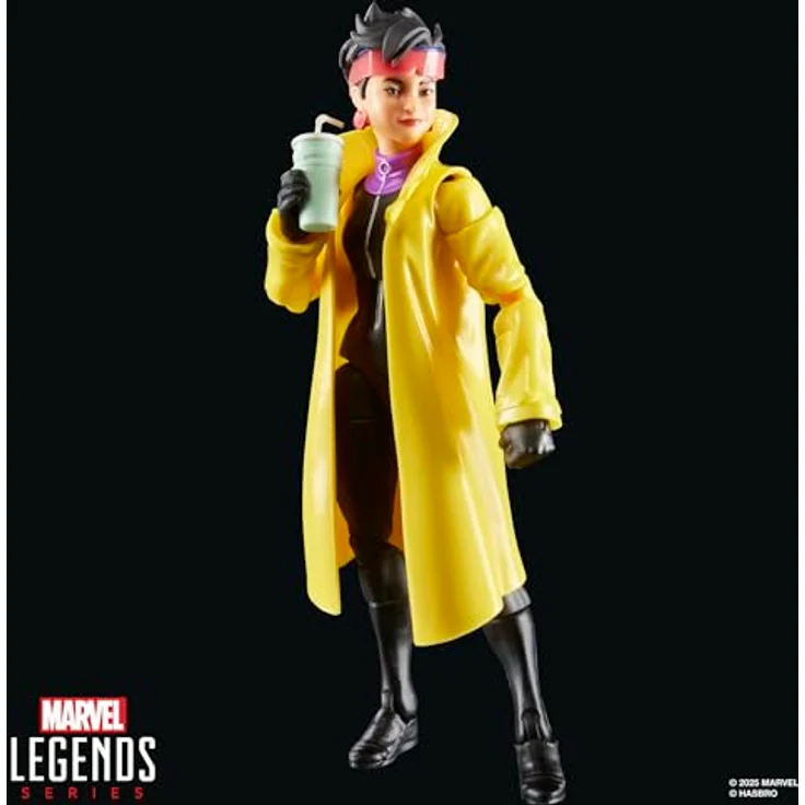 Hasbro Marvel Xmen Legends ENT 2, Jubilee Sammelfigur mit 5 Accessoires und über 20 Bewegungspunkten, Retro-Blister-Packung – Bild 3