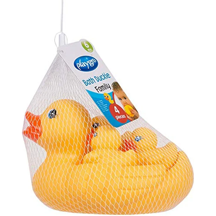 Playgro Badeenten-Familie – wasserdicht-schmutzfrei, ab 6 Monaten, Bath Duckie Family, fully sealed, Baby Spielzeug beim Baden, gelb - Preisvergleich – Bild 2