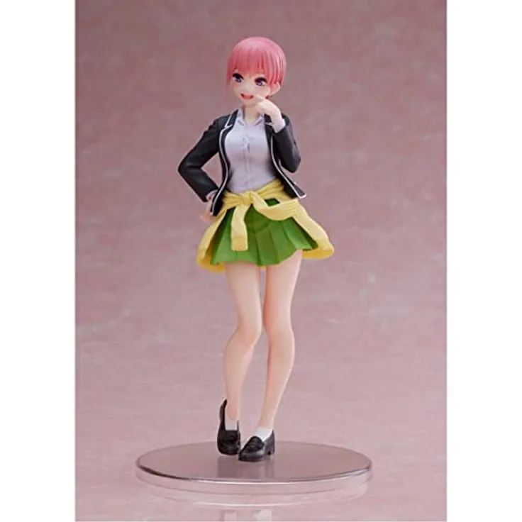 Taito The Quintessential Quintuplets Coreful Figure Nakano Ichika, Sammelfigur im Uniform-Design, inklusive Standfuß