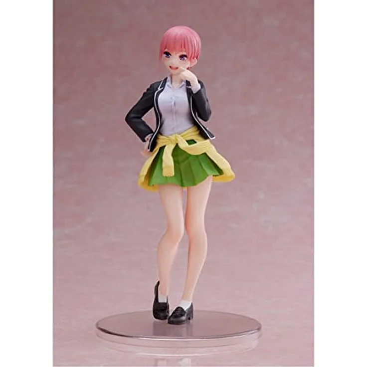 Taito The Quintessential Quintuplets Coreful Figure Nakano Ichika, Sammelfigur im Uniform-Design, inklusive Standfuß – Bild 1