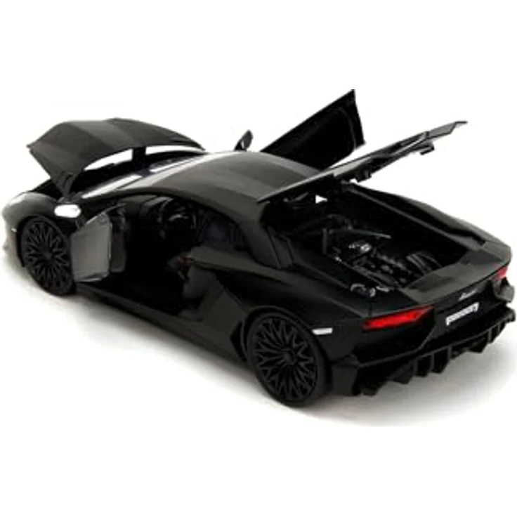 Jada Toys FAST & FURIOUS Shaw's Lamborghini Aventador 1:24, detailiertes Sammlermodell aus Druckguss-Metall mit beweglichen Teilen und Gummireifen – Bild 5